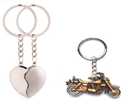 

MGP Fashion Attractive,God,couple,love,cartton,locking,Trendy Love Girl Boy Family Gift Metal Key Chain Combo No.436 Key Chain(Multicolor)