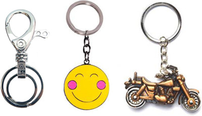 

MGP Fashion Love couple romentic gift girl boy family Trendy Gift Metallic Key Chain Combo No.533 Key Chain(Multicolor)