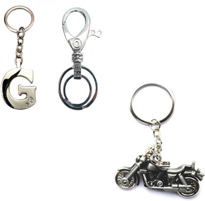 

MGP Fashion Love couple romentic gift girl boy family Trendy Gift Metallic Key Chain Combo No.479 Key Chain(Multicolor)