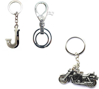 

MGP Fashion Love couple romentic gift girl boy family Trendy Gift Metallic Key Chain Combo No.472 Key Chain(Multicolor)