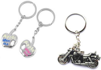 

MGP Fashion Attractive,God,couple,love,cartton,locking,Trendy Love Girl Boy Family Gift Metal Key Chain Combo No.427 Key Chain(Multicolor)