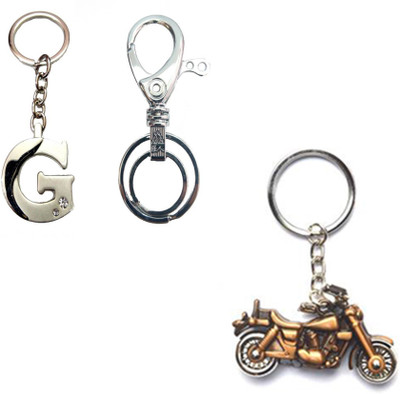 

MGP Fashion Love couple romentic gift girl boy family Trendy Gift Metallic Key Chain Combo No.488 Key Chain(Multicolor)