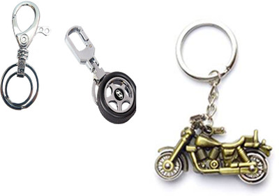 

MGP Fashion Love couple romentic gift girl boy family Trendy Gift Metallic Key Chain Combo No.501 Key Chain(Multicolor)