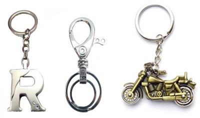 

MGP Fashion Love couple romentic gift girl boy family Trendy Gift Metallic Key Chain Combo No.497 Key Chain(Multicolor)