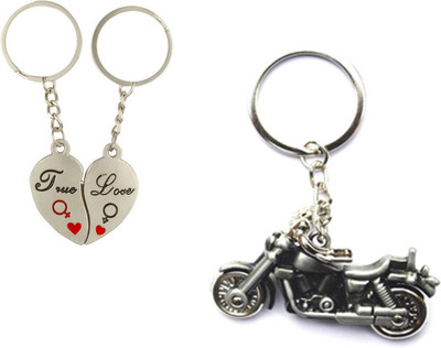 

MGP Fashion Attractive,God,couple,love,cartton,locking,Trendy Love Girl Boy Family Gift Metal Key Chain Combo No.426 Key Chain(Multicolor)