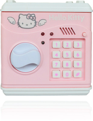 

Toys Factory Hello Kitty Piggy Bank Coin Bank(Pink, White)