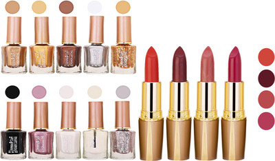 

Aroma Care Wholesale Rate Combo Of Nail Polish And RG Lipstick 42(Set of 2)