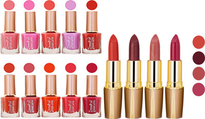 

Aroma Care Wholesale Rate Combo Of Nail Polish And RG Lipstick 39(Set of 2)