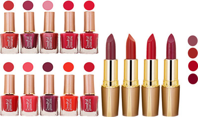 

Aroma Care Wholesale Rate Combo Of Nail Polish And RG Lipstick 67(Set of 2)