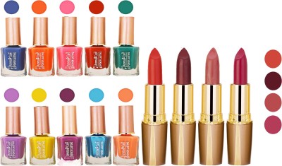 

Aroma Care Wholesale Rate Combo Of Nail Polish And RG Lipstick 37(Set of 2)