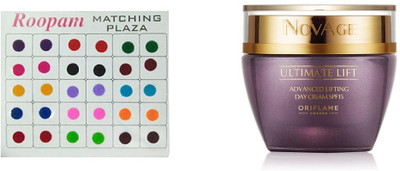 

Oriflame Sweden Bindi with NovAge Ultimate Lift Advanced Lifting Day Cream SPF15(50ml)(Set of 2)