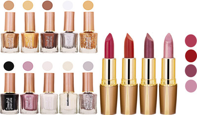 

Aroma Care Wholesale Rate Combo Of Nail Polish And RG Lipstick 15(Set of 2)