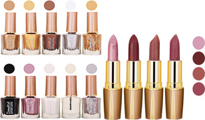 

Aroma Care Wholesale Rate Combo Of Nail Polish And RG Lipstick 06(Set of 2)