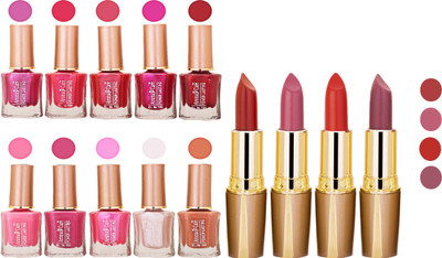 

Aroma Care Wholesale Rate Combo Of Nail Polish And RG Lipstick 88(Set of 2)