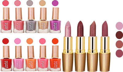 

Aroma Care Wholesale Rate Combo Of Nail Polish And RG Lipstick 02(Set of 2)
