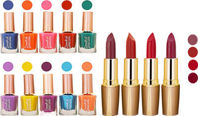 

Aroma Care Wholesale Rate Combo Of Nail Polish And RG Lipstick 64(Set of 2)