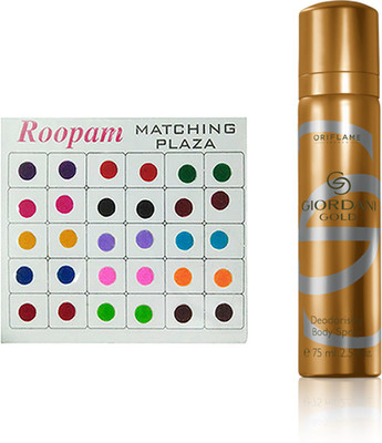 

Oriflame Sweden Bindi with Giordani Gold Deodorising Body Spray(75ml)(Set of 2)