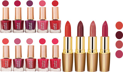 

Aroma Care Wholesale Rate Combo Of Nail Polish And RG Lipstick 44(Set of 2)