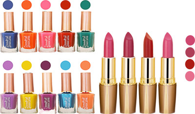 

Aroma Care Wholesale Rate Combo Of Nail Polish And RG Lipstick 100(Set of 2)