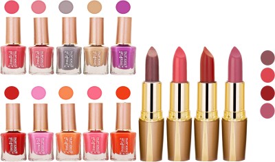 

Aroma Care Wholesale Rate Combo Of Nail Polish And RG Lipstick 56(Set of 2)