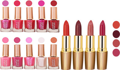 

Aroma Care Wholesale Rate Combo Of Nail Polish And RG Lipstick 43(Set of 2)