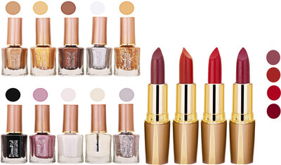 

Aroma Care Wholesale Rate Combo Of Nail Polish And RG Lipstick 69(Set of 2)
