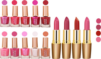 Aroma Care Wholesale Rate Combo Of Nail Polish And RG Lipstick 106(Set of 2)