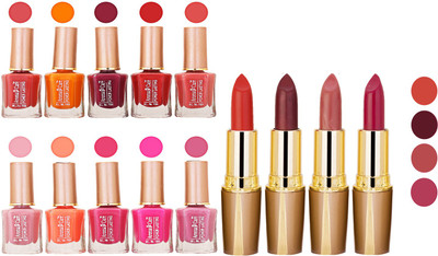 

Aroma Care Wholesale Rate Combo Of Nail Polish And RG Lipstick 45(Set of 2)