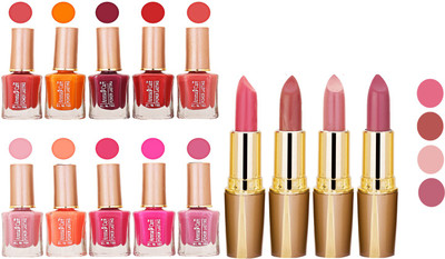 

Aroma Care Wholesale Rate Combo Of Nail Polish And RG Lipstick 54(Set of 2)