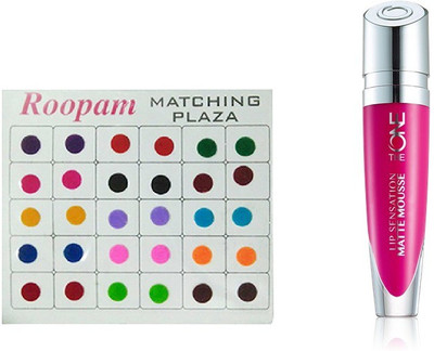 

Oriflame Sweden Bindi with The ONE Lip Sensation Matte Mousse lipstick (5ml)-RASPBERRY CLOUD(Set of 2)