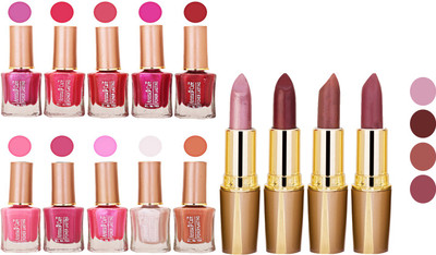 

Aroma Care Wholesale Rate Combo Of Nail Polish And RG Lipstick 07(Set of 2)
