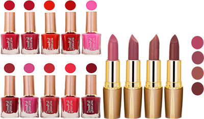 

Aroma Care Wholesale Rate Combo Of Nail Polish And RG Lipstick 23(Set of 2)