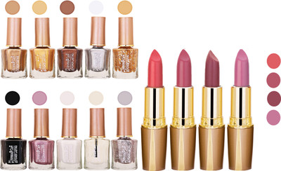 

Aroma Care Wholesale Rate Combo Of Nail Polish And RG Lipstick 78(Set of 2)