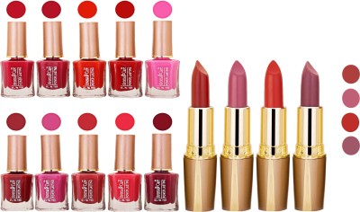 

Aroma Care Wholesale Rate Combo Of Nail Polish And RG Lipstick 86(Set of 2)