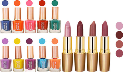 

Aroma Care Wholesale Rate Combo Of Nail Polish And RG Lipstick 01(Set of 2)