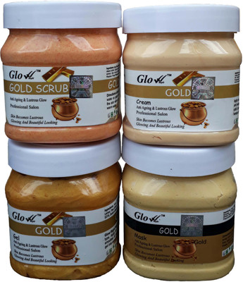 

Glow Right GOLD Facial Set(Set of 4)