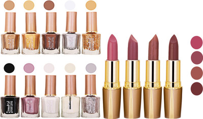 Aroma Care Wholesale Rate Combo Of Nail Polish And RG Lipstick 24(Set of 2)