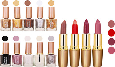 

Aroma Care Wholesale Rate Combo Of Nail Polish And RG Lipstick 33(Set of 2)