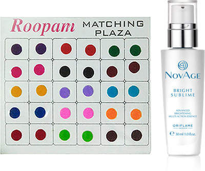 

Oriflame Sweden Bindi with NovAge Bright Sublime Advanced Brigthening Multi-action Essence(30ml)(Set of 2)