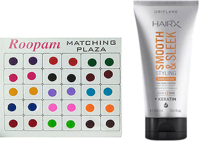 

Oriflame Sweden Bindi with HairX Smooth & Sleek Styling Hair Cream(150ml)(Set of 2)