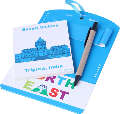 

Toshakhana Mini Note Pad(Things to do pad, Tripura North East India, Multicolor)