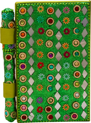 

Lamha Crafts A6 Diary(Handcrated, Parrot)
