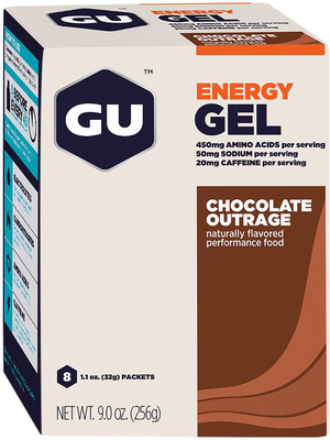 

GU Energy GU Energy Gel Energy Drink(24x10.67 g, Chocolate Outrage Flavored)