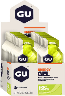 

GU Energy GU Energy GEl Energy Drink(24x1.25 g, Lemon Sublime Flavored)