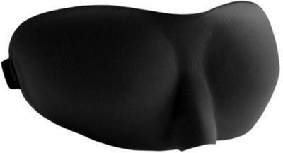 

Skywalk 3D Solid Color Sleeping Ventilation Eye Mask - Black(1 ml)
