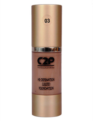 

C2P Professional Make-Up Liquid (High Definition) 03 Foundation(03, 30 ml)