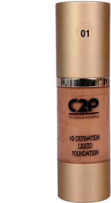 

C2P Professional Make-Up Liquid (High Definition) 01 Foundation(01, 30 ml)