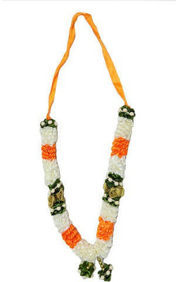 

Happiness Overloaded Multi Colour And Decorative Satin Haar Easy To Used By Pujan . Garland(Multicolor)