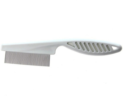 

Mindmasala Long Handle Stainless steel Teeth Lice Nit Comb Lice Removal Tool