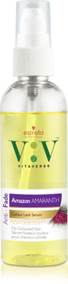 

Estrella Vita Verde Anti-Fade Color Lock Shampoo with Amazon Amaranth (No SLS, Parabens, Ethyl Alcohol) Premium Shampoo for Colored Hair, gives Lasting Shine, Gloss & Protects hair - 200ml(100 ml)